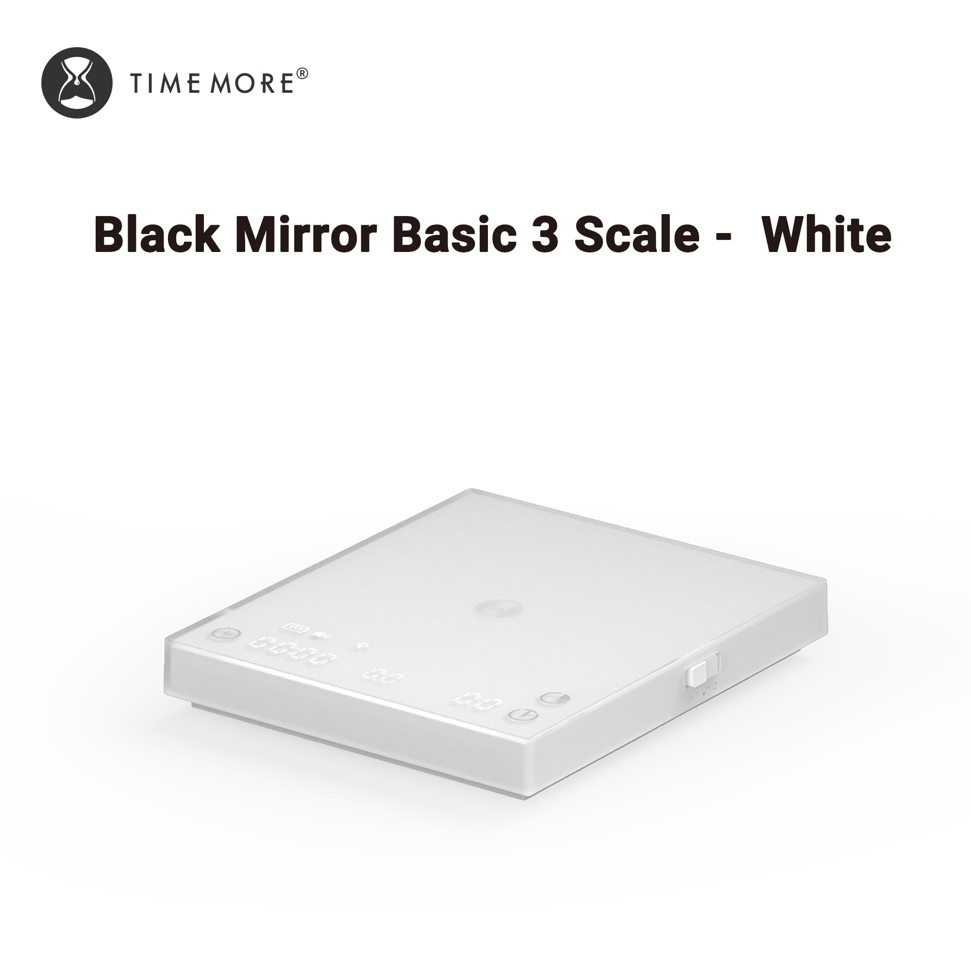 Timemore Mirror BASIC 3 Coffee Electronic Scale Coffee Weighing Scale  - With Timer  For Italian  Pour-over Coffee