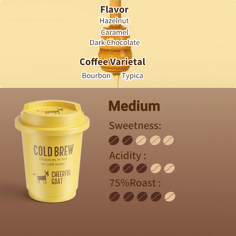 100% Arabica Freeze Dried Specialty Pocket Coffee 15pcs Medium Roast