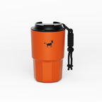 CHEERFUL GOAT Ceramic Lined Coffee Mug – Stainless Steel with Ceramic Liner, for Hot and Cold Water ,15oz Cup