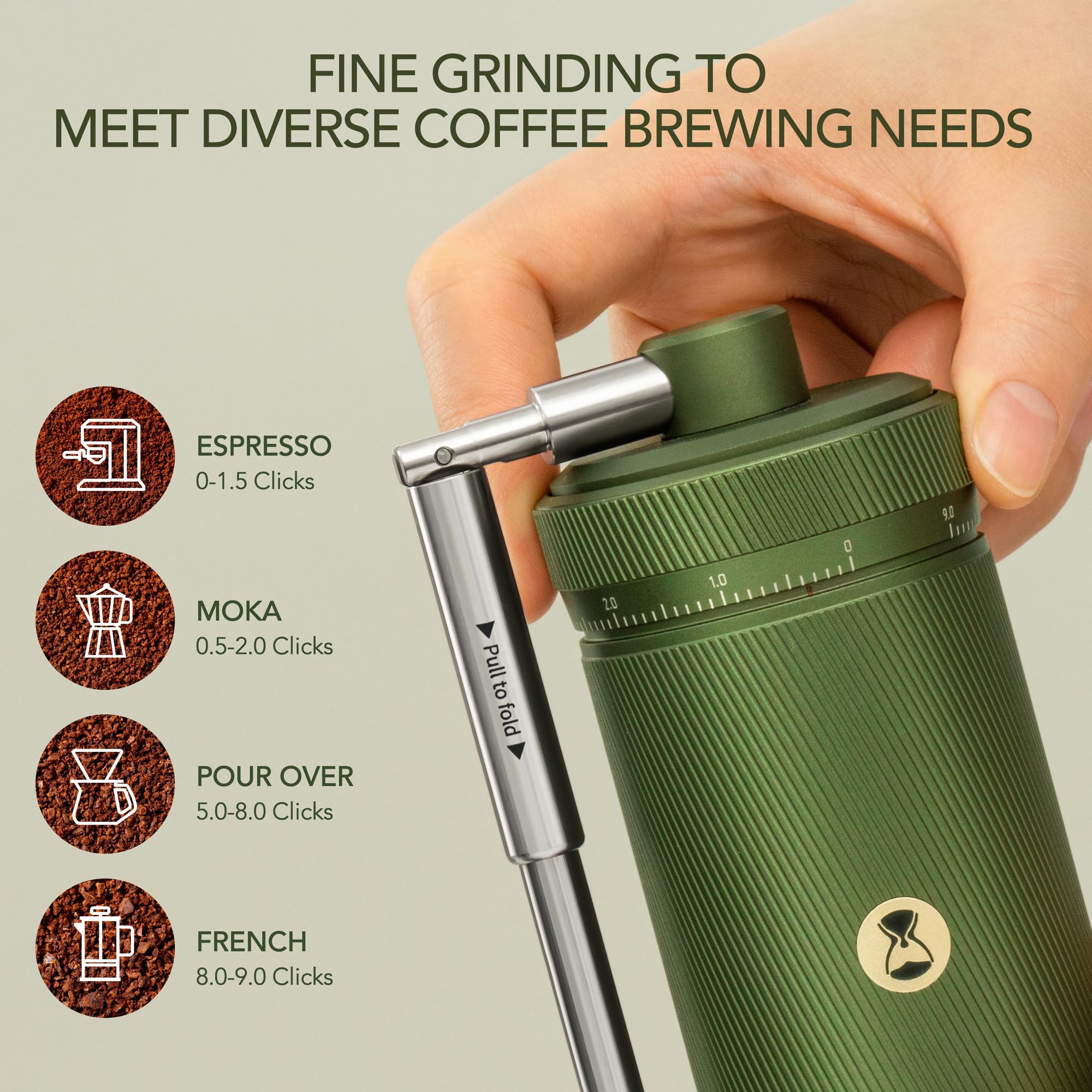 TIMEMORE Chestnut S3 Manual Coffee Grinder