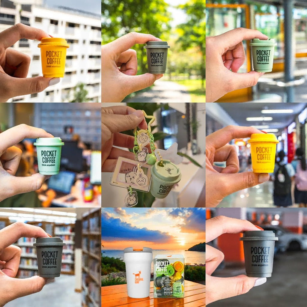 【Taster Pack】 Cheerful Goat Pocket Coffee Specialty Coffee Instant Cold Brew Coffee Powder 6pcs