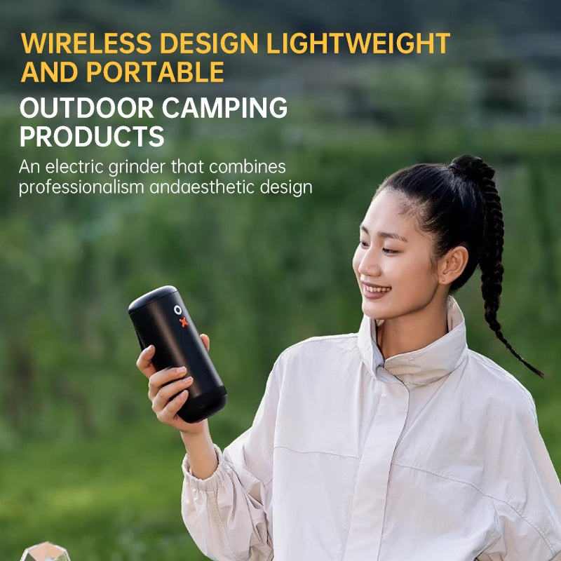 Timemore OX Electric Coffee Bean Grinder Portable All-Purpose Outdoor Electric Grinder Gift Set