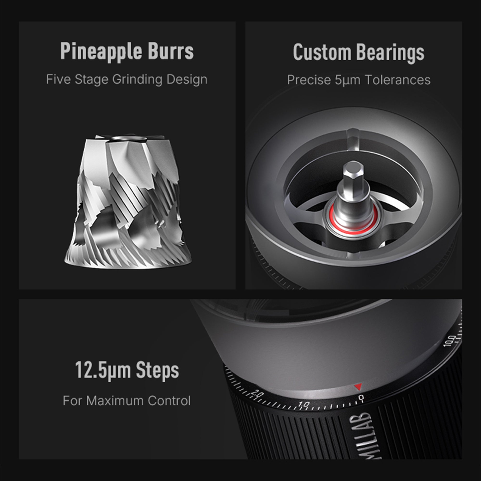 Timemore X Millab M01 Coffee Grinder Manual Coffee Bean Grinder